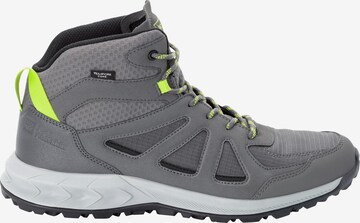 JACK WOLFSKIN Boots in Grau