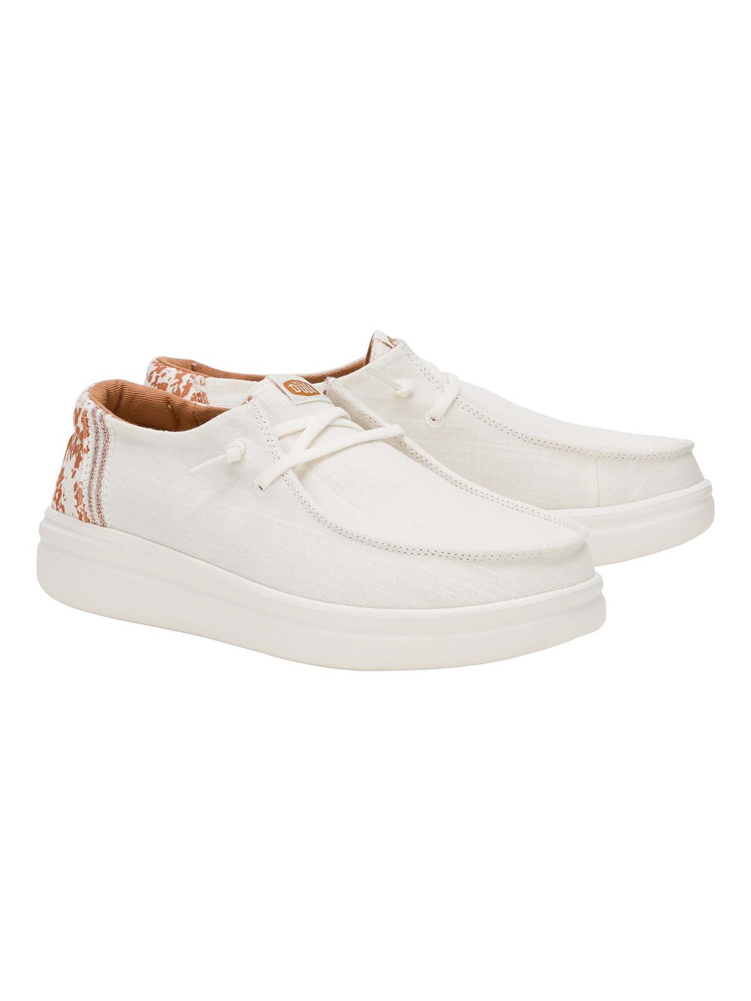 Baskets basses 'Wendy Rise' HEY DUDE en blanc