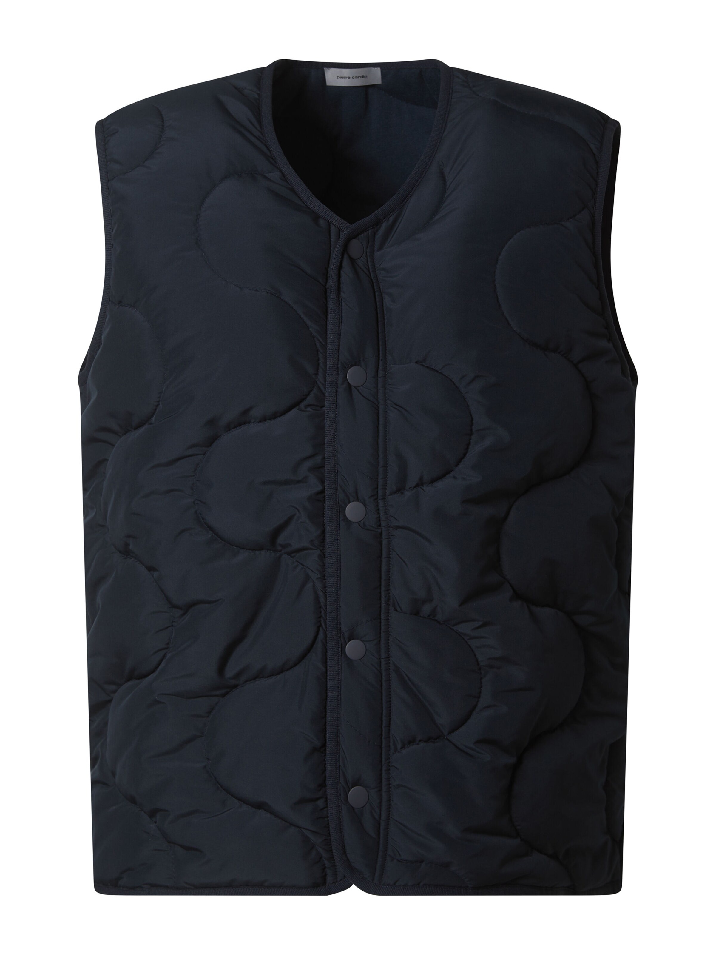 PIERRE CARDIN Vest in Blue: front