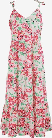 PIECES Letní šaty 'Shadow' – pink: přední strana