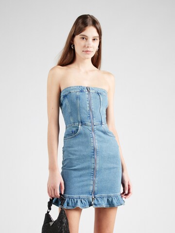 Robe KARL LAGERFELD JEANS en bleu : devant