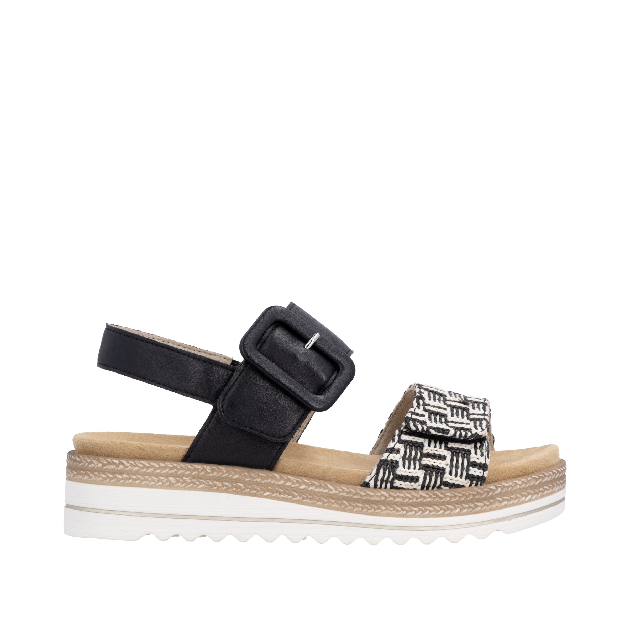 Sandales à lanières REMONTE en noir