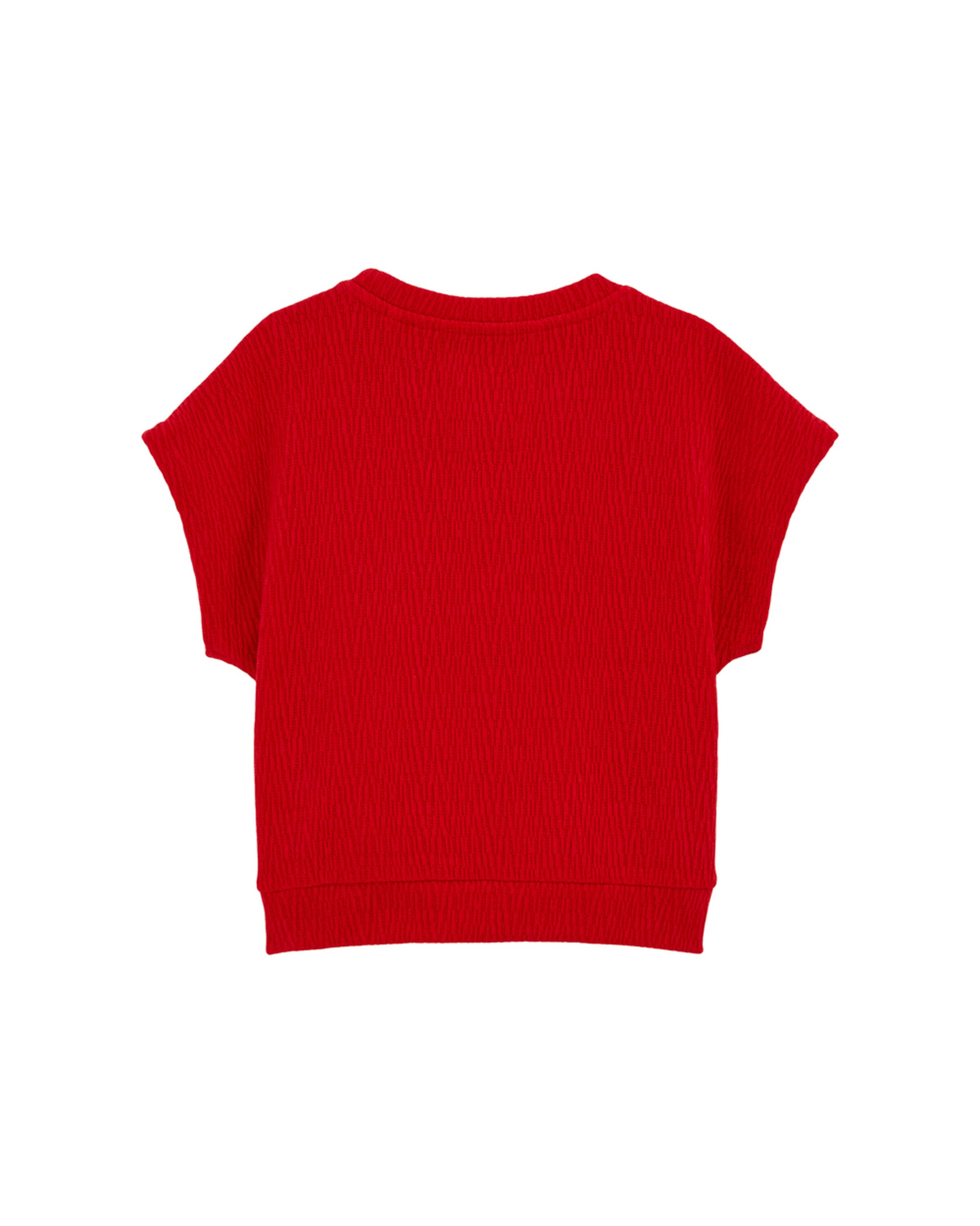 WE FashionSweater majica - crvena boja