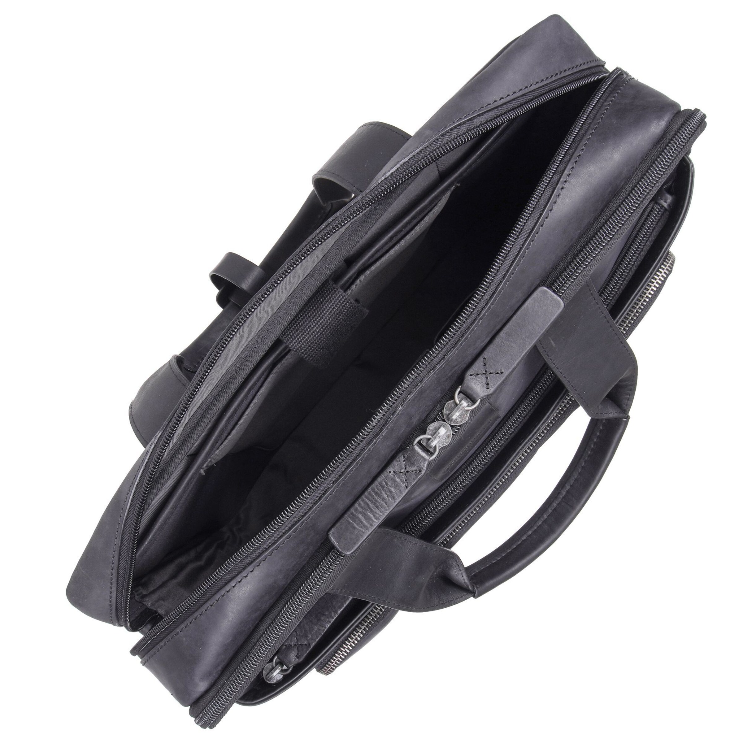 STRELLSON Document Bag 'Brick Lane Charles' in Grey