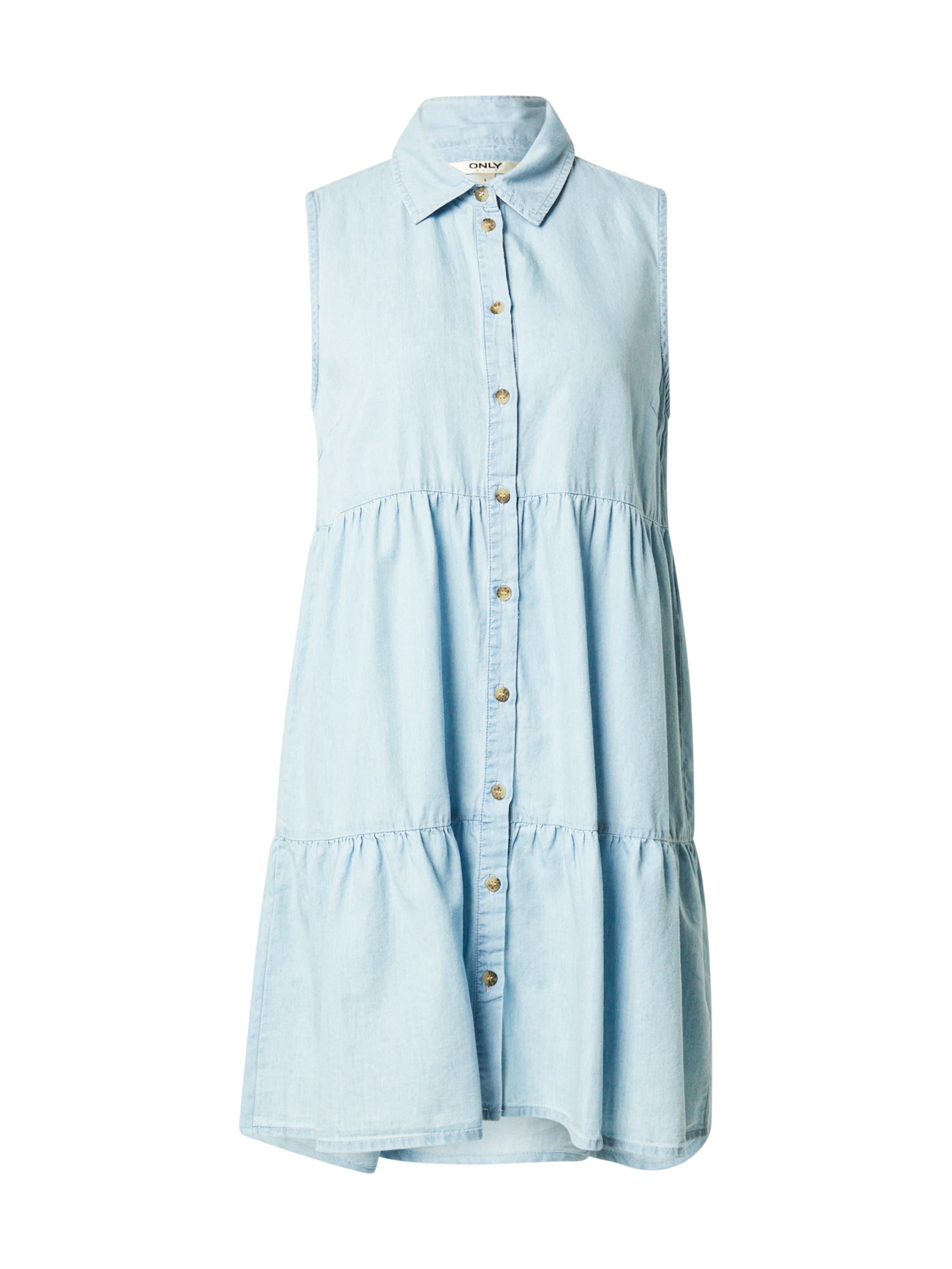 ONLY - Vestido camisero 'ONLBea' en azul: frente