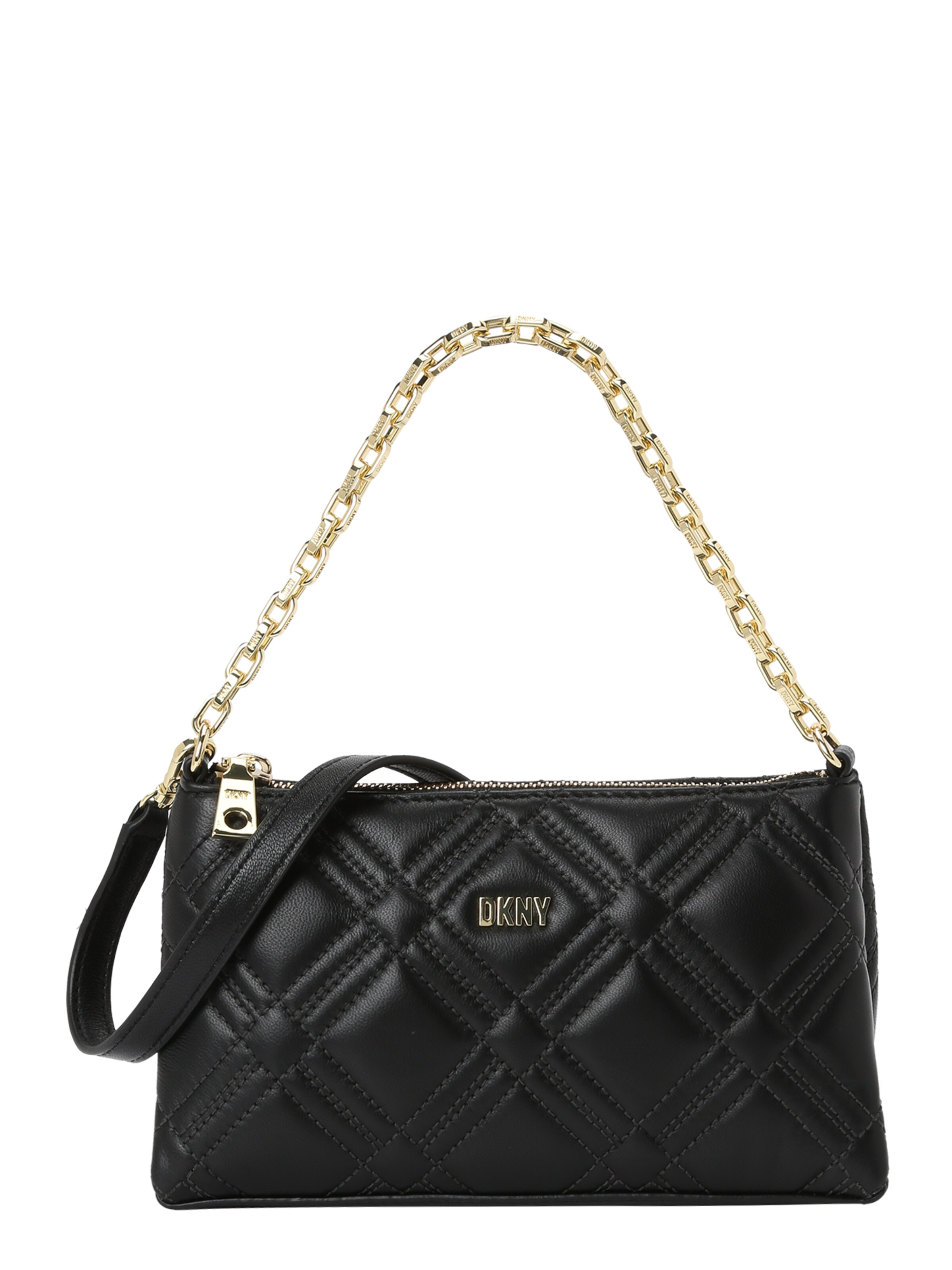 DKNY Schultertasche in Schwarz: Vorderseite