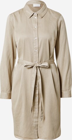 Robe-chemise 'Bista' VILA en beige : devant