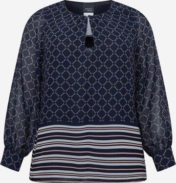 Persona by Marina Rinaldi Blouse 'FANNY' in Blue: front