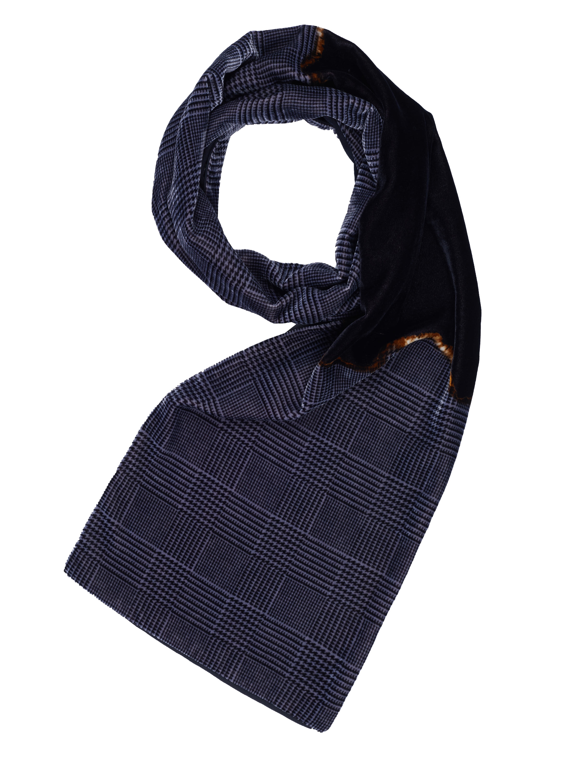 ARMANI Schal‌‌‌‌ in Blau: Vorderseite