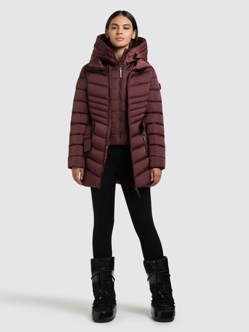 khujo Winter jacket 'Kina' in Red