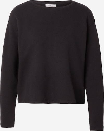 s.Oliver Sweater majica u crna, Pregled proizvoda