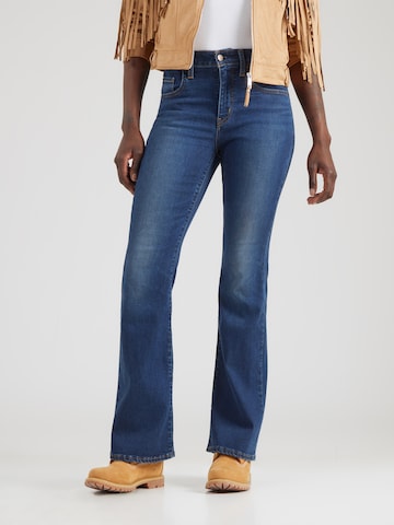 LEVI'S ® Flared Jeans '726' in Blauw: voorkant