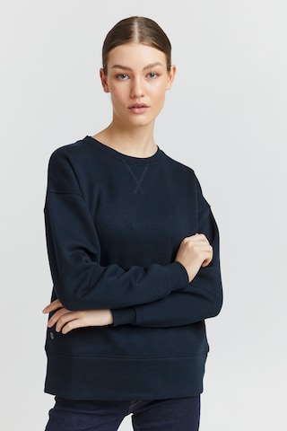 Oxmo Sweatshirt 'Holma' in Zwart: voorkant