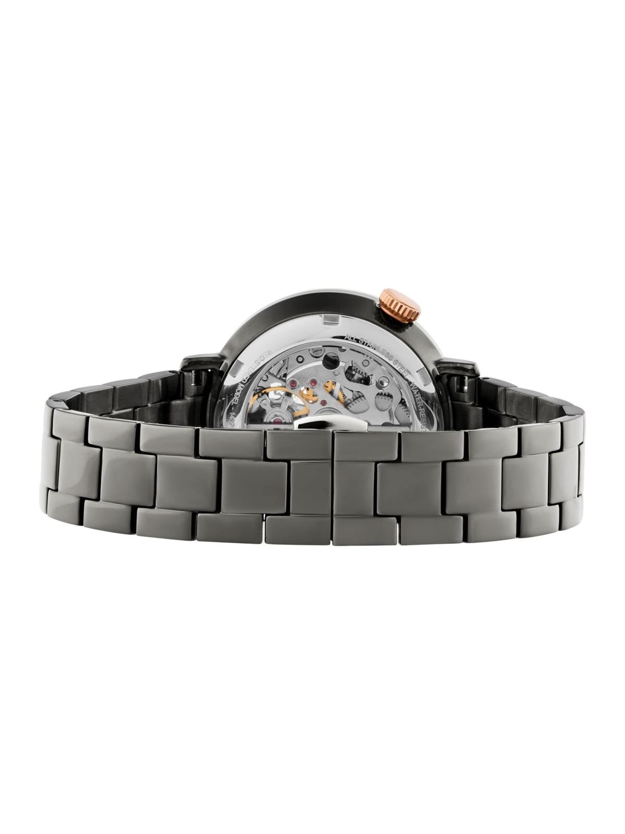 Pierre Lannier Analog watch 'Pierre Lannier - Automatic watch Australe - Automatic watch movement - Watch case width: 35 mm' in Black