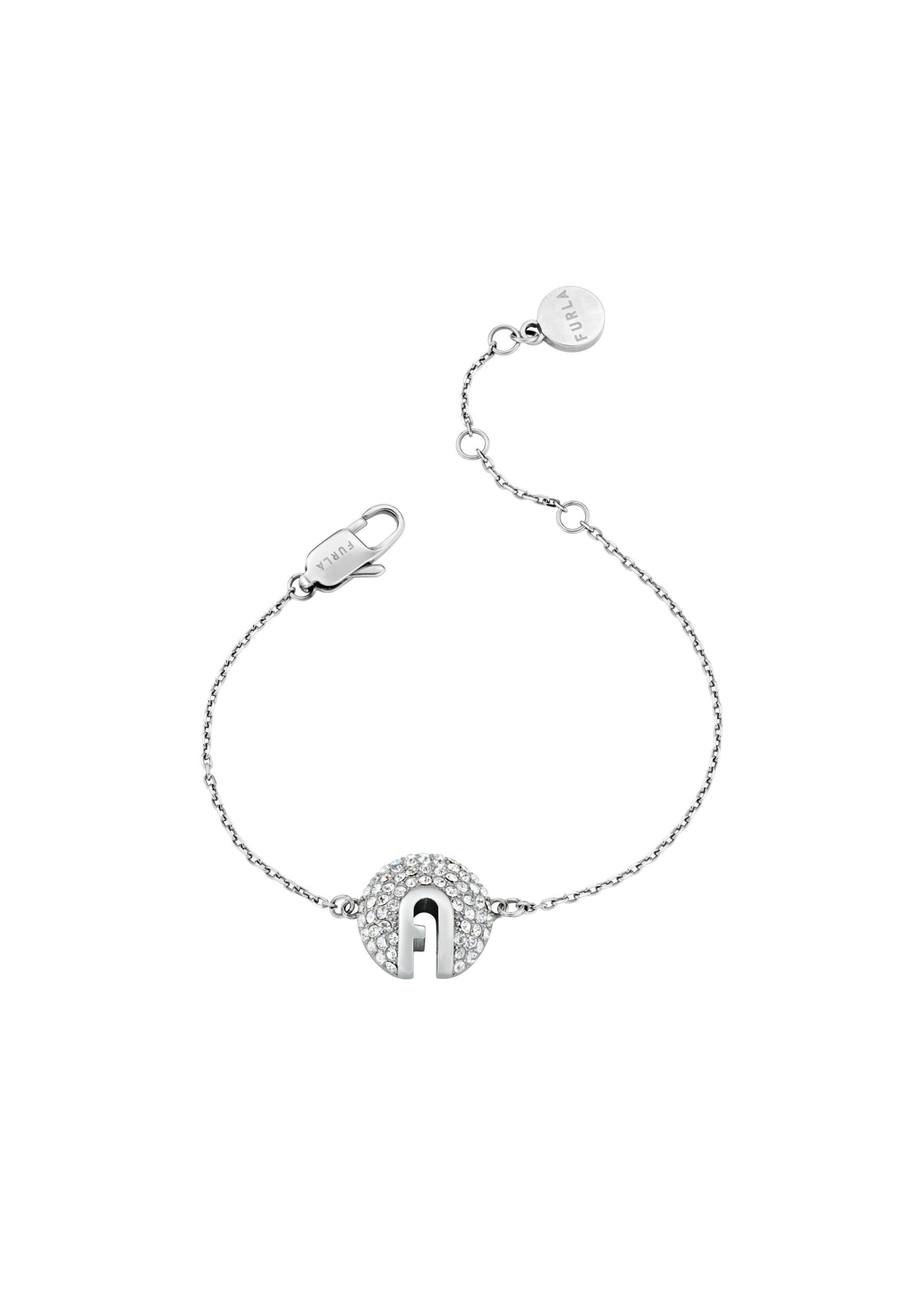 Furla Jewellery Bracelet 'FURLA FLOW' in Silver: front