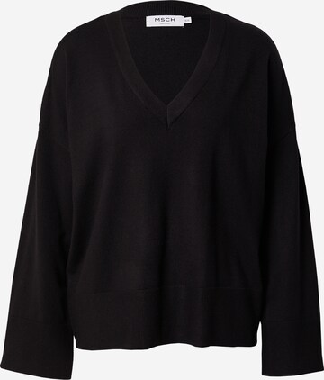 Pull-over 'Selana' MSCH COPENHAGEN en noir : devant