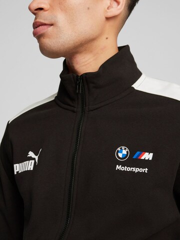PUMA - Chaqueta deportiva 'Puma Bmw Mms Mt7 Sweat Jacket' en negro
