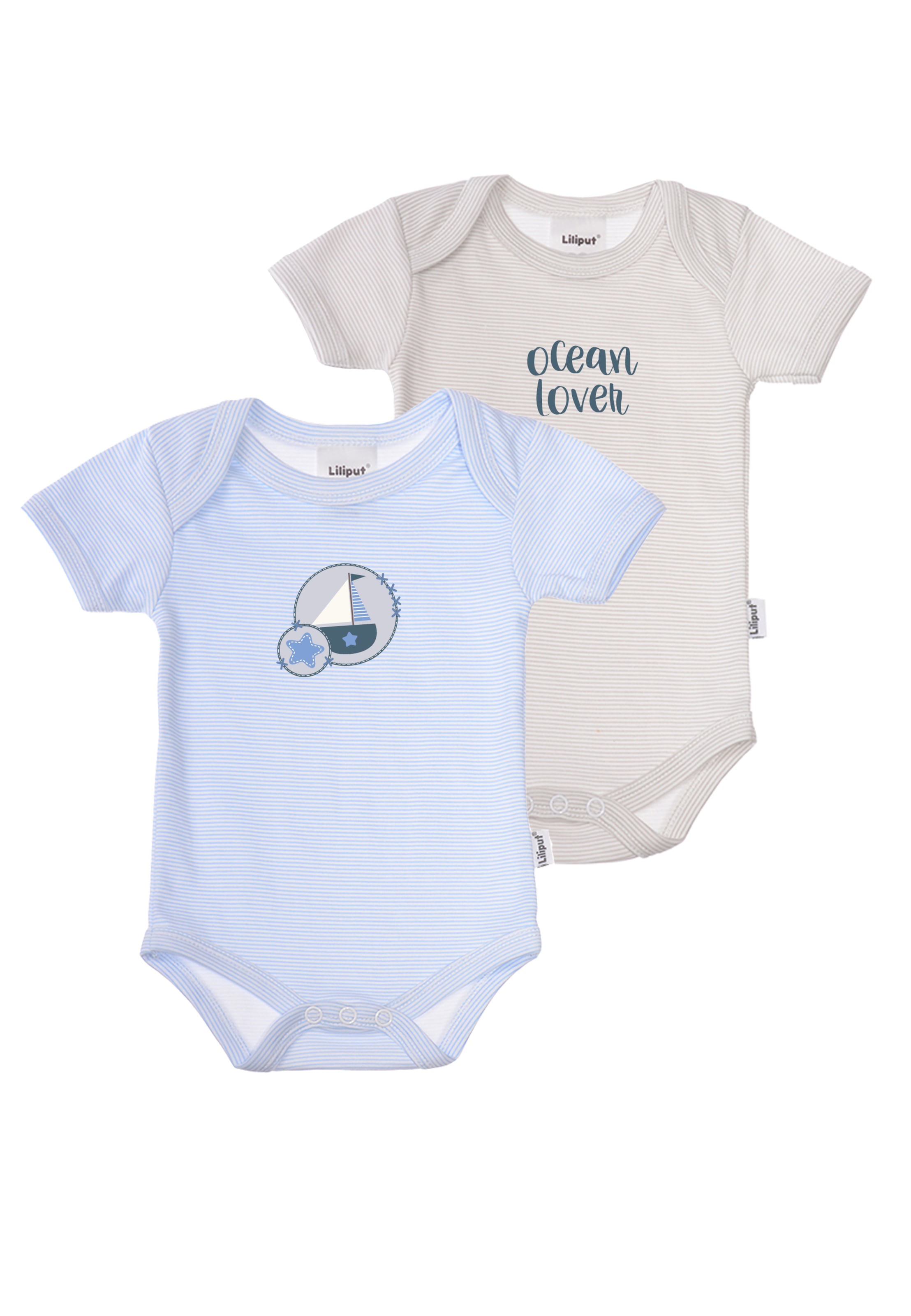 LILIPUT Body 'Ocean Lover' in Blau: Vorderseite