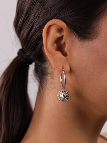 PURELEI Earrings 'Sun' in Silver