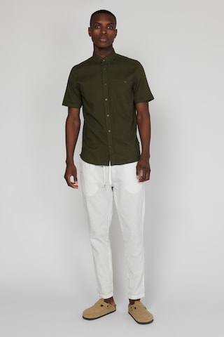 Matinique Regular fit Button Up Shirt 'Trostol ' in Green