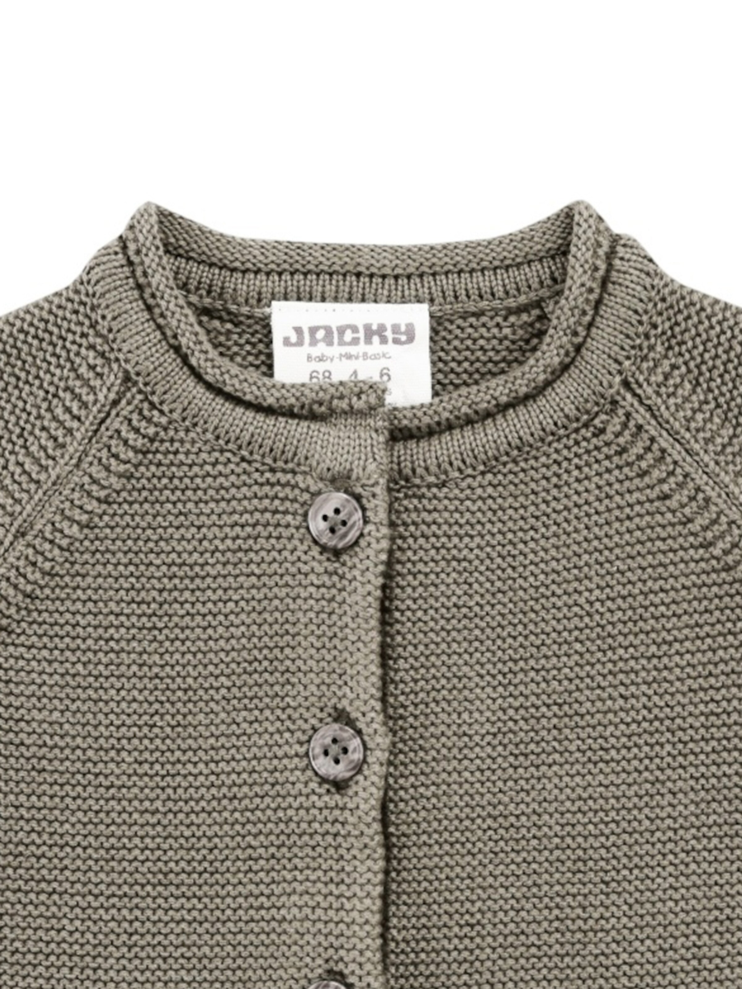 JACKY Вязаная кофта 'LAMA' в Коричневый