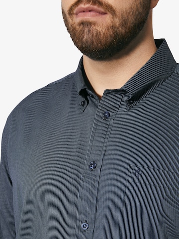 Charles Colby Comfort Fit Hemd in Blau