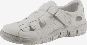 KACPER Hiking Sandals in White: front