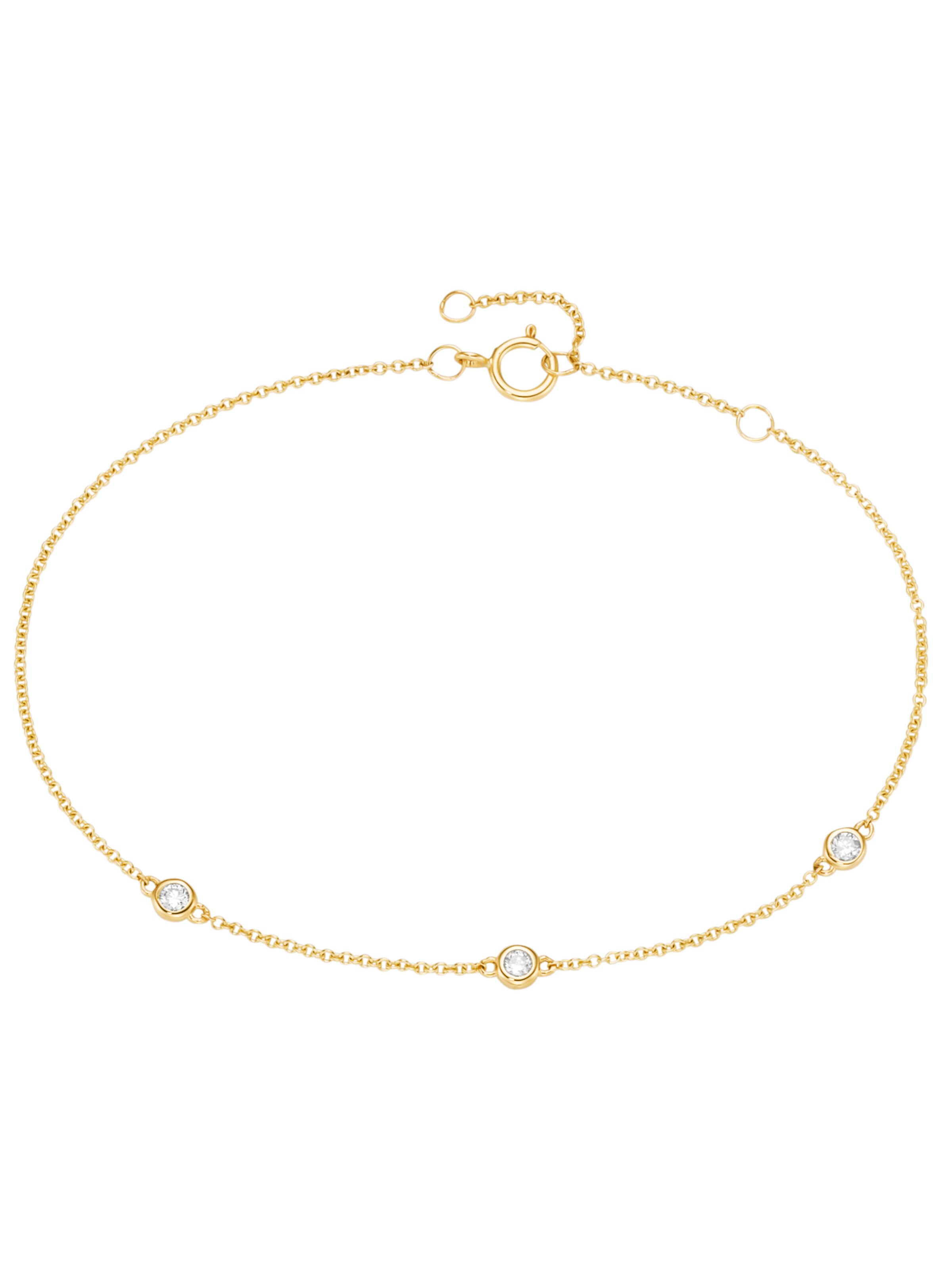 Luigi Merano - Pulsera en oro: frente