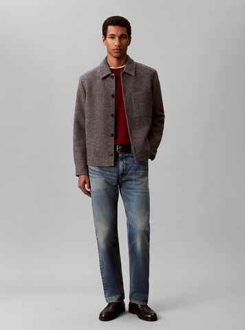 Calvin Klein Regular Trui in Rood