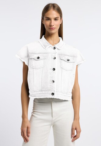 Frieda & Freddies NY Vest in White: front