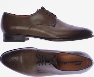 Santoni Halbschuh 42,5 in Braun: predná strana