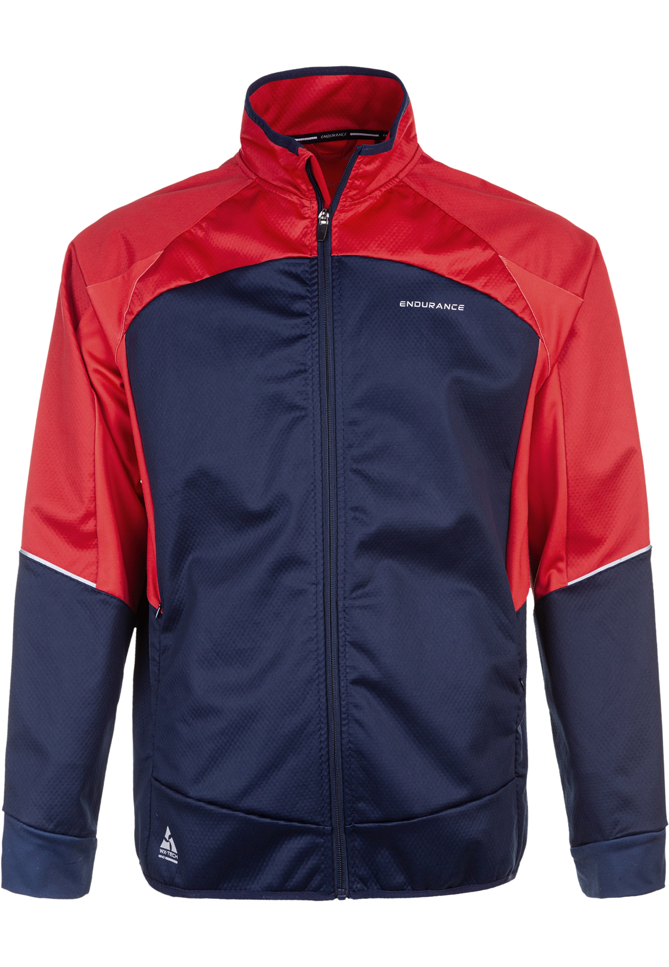 ENDURANCE Athletic Jacket 'Bonke M XCS' in Red: front