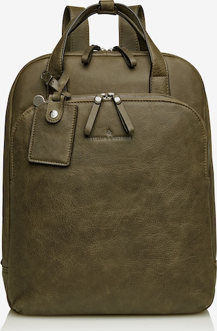 Castelijn & Beerens Backpack 'Carisma ' in Green: front