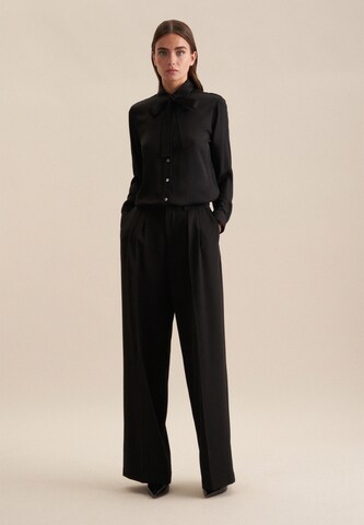 SEIDENSTICKER Bluse in Schwarz