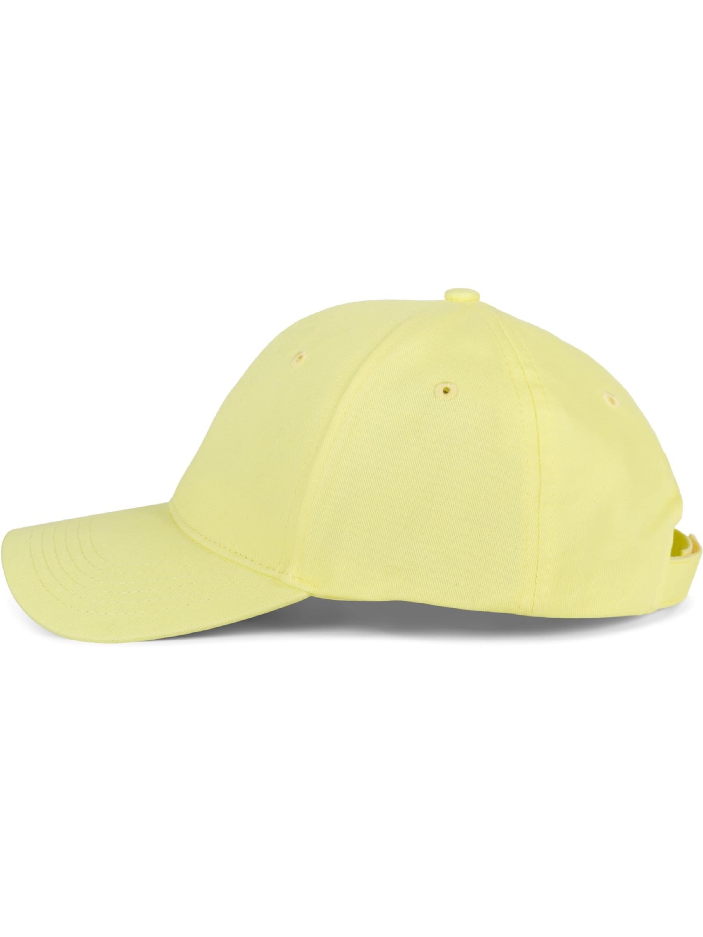 styleBREAKER Cap 'Baseball Cap Einfarbig' in Yellow