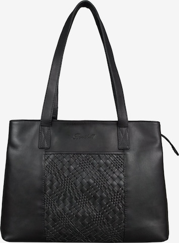 Benthill Handtasche in Schwarz: Vorderseite