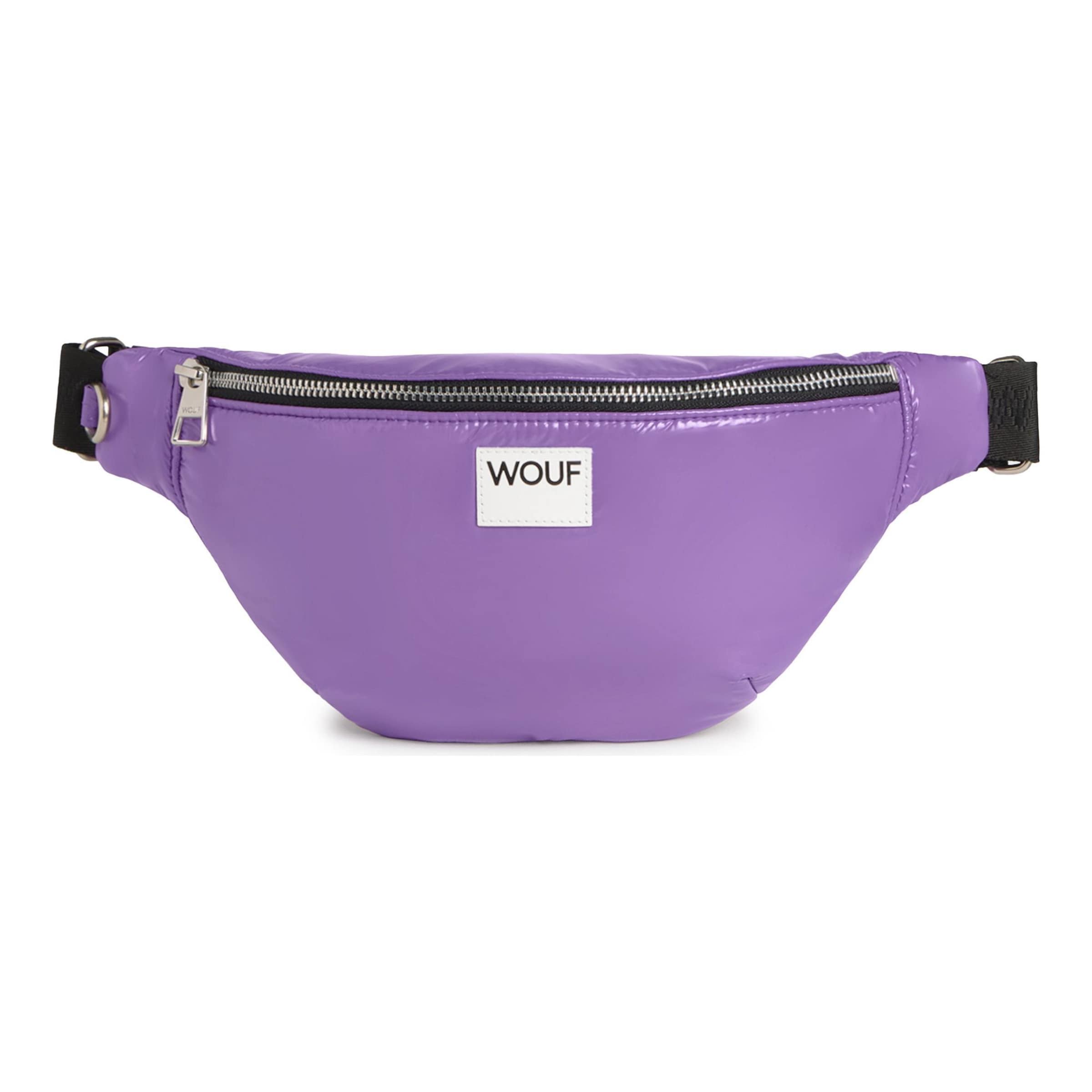 Sacs banane 'Glossy' Wouf en violet : devant
