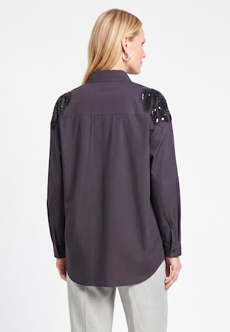 usha WHITE LABEL - Blusa em preto