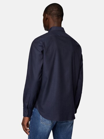 Boggi Milano Regular fit Button Up Shirt in Blue