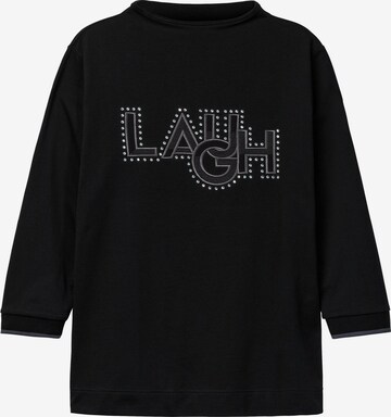 SHEEGO Sweatshirt in Black: front