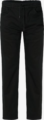 Pantalon Salsa Jeans en noir : devant