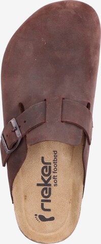 Rieker Mules in Brown