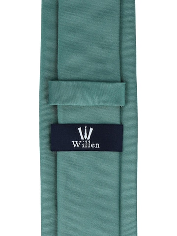 WILLEN Tie 'Uni de Luxe' in Green