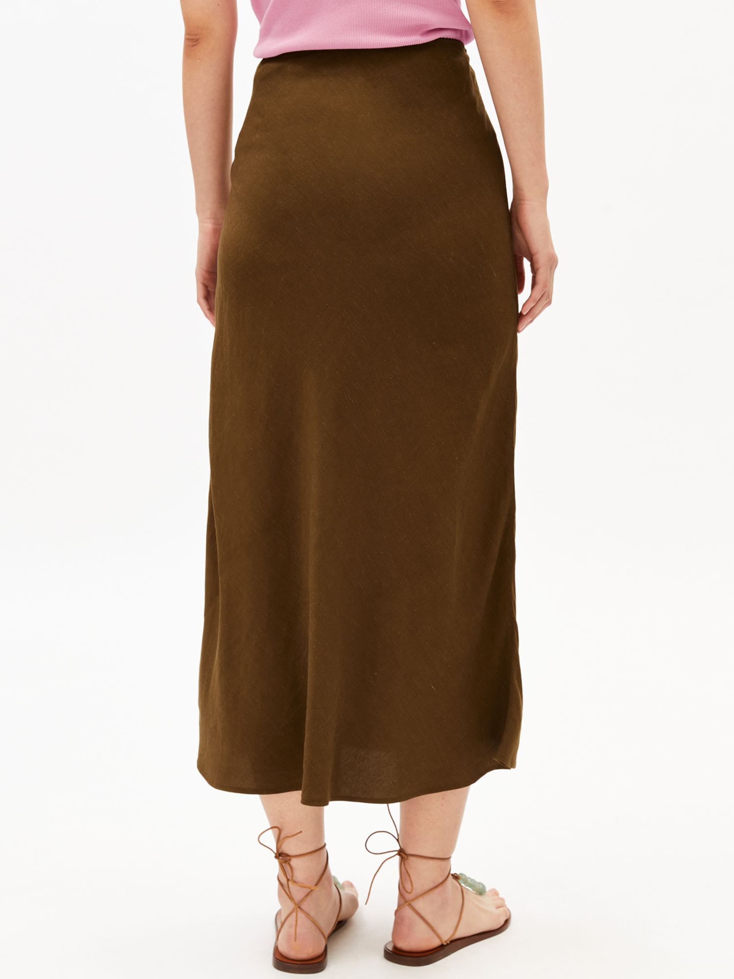 ARMEDANGELS Rock LENOVAA in Grün: Vorderseite