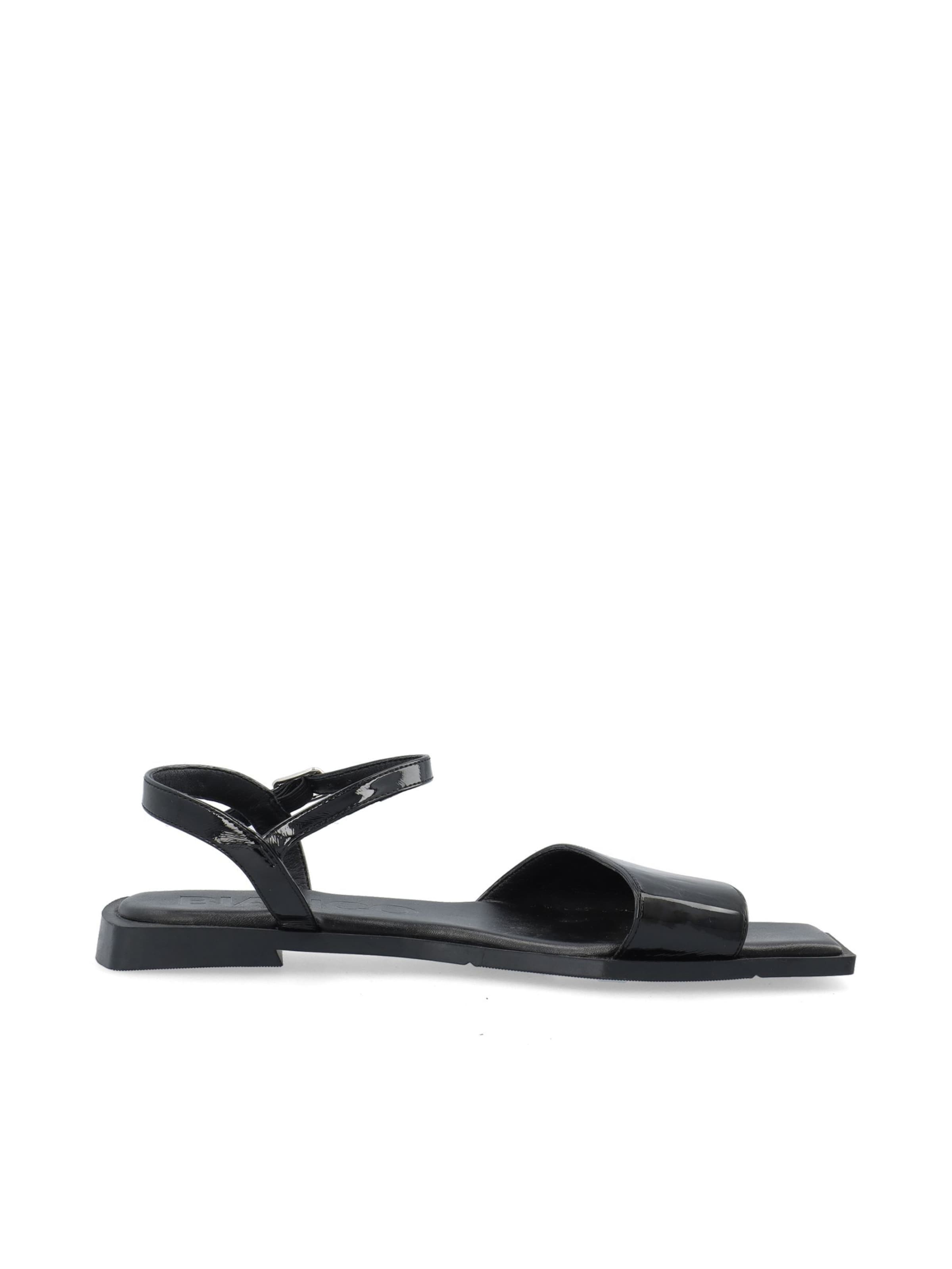 Sandalo con cinturino 'YVE' di Bianco in nero