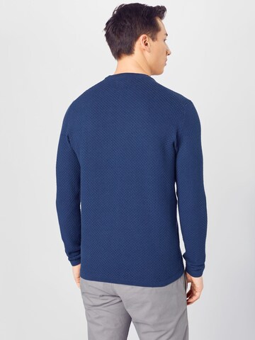 Only & Sons Strickpullover in Blau