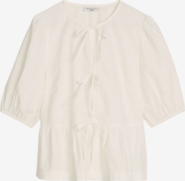 Chemisier Marc O'Polo DENIM en blanc : devant