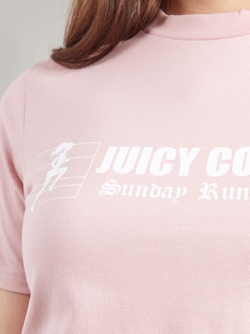 Juicy Couture Футболка 'THE RUNNER' в Лиловый