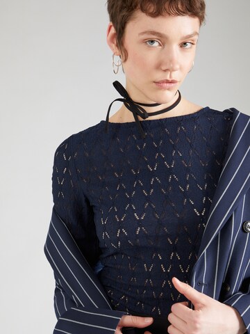 VILA Shirt 'KARLA' in Blue