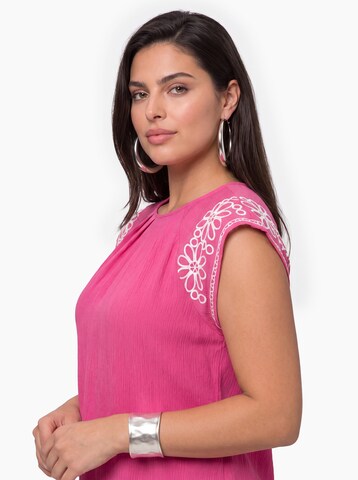 Chemisier faina en rose
